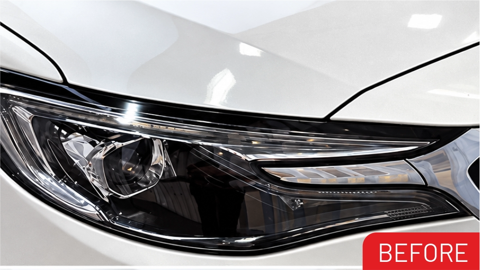 VISION UG-P Photochromic Headlight PPF — Night Mode to Purple Day Mode